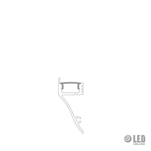 Profil corniche - AC2700 - 200CM - gris