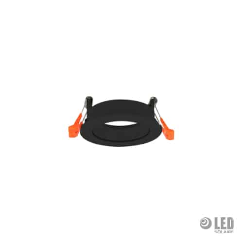 Collerette ronde - ELF145 - O100 - noir