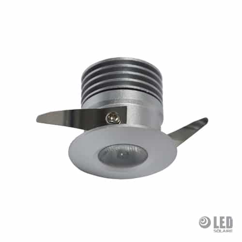 Minispot fixe - 3.5W - gris - 4200K - variable