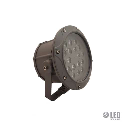Projecteur architectural rond, 12W, 3000K