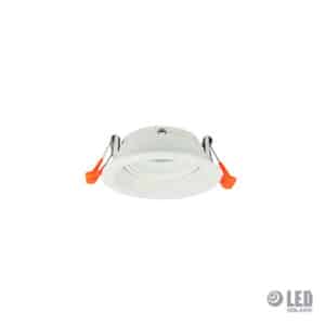 Collerette ronde - ELF115 - O95 - blanc