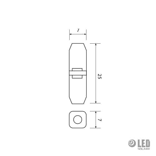 Connecteur fils pour rubans - droit monofil – Image 2