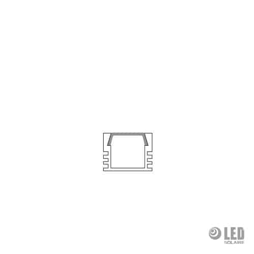 Profil apparent - AC5500 - 200CM - gris
