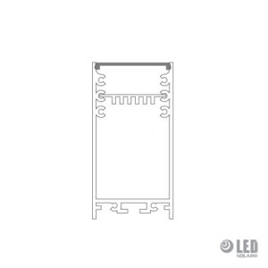 Profil suspendu - AC6300 - 200CM - gris