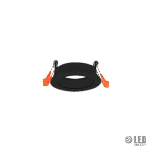 Collerette ronde - ELF130 - O80 - noir