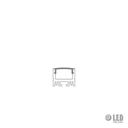 Profil apparent - AC3300 - 200CM - gris
