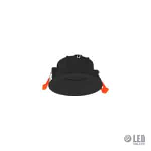Collerette ronde - ELF117 - O100 - noir