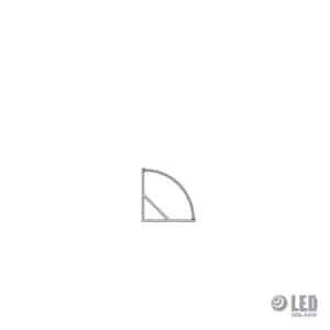 Profil alu angle A6800 - 200CM