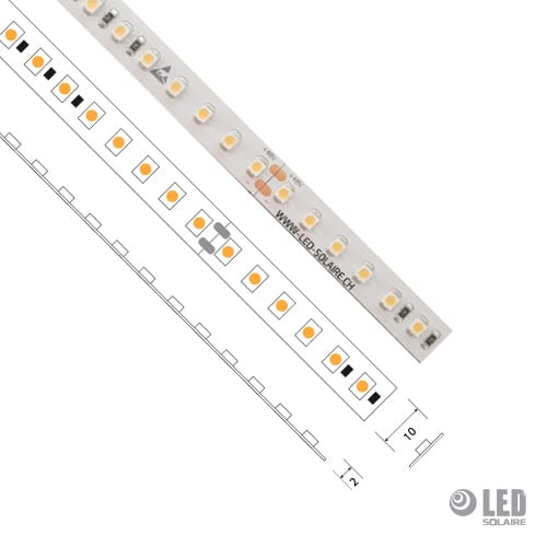 Ruban CV 14.4 W/m - IP20 - 48V - 3000K - 120 LED/m – Image 2