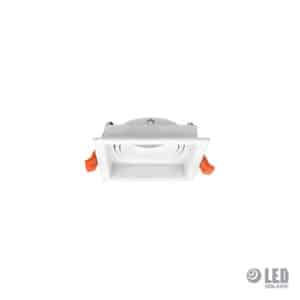 Collerette carrée - ELF114 - 95x95MM - blanc