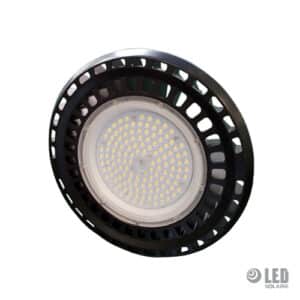 Projecteur LED - rond - 200W - noir - 4000K
