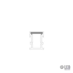 Profil alu encastré étanche - A5000 - 300CM - gris