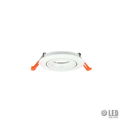 Collerette ronde - ELF124 - O96 - blanc
