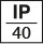 Indice d’étanchéité IP40