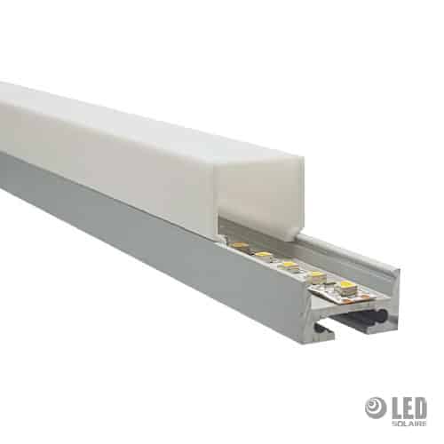 Profil suspendu - carré - AC6400C - 200CM - gris – Image 3