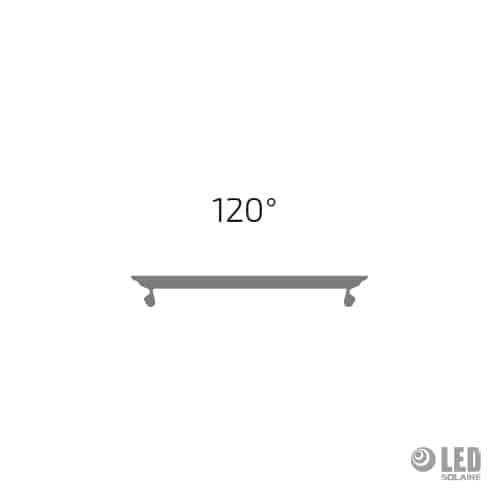 Cache opalin - profil AC1700B - 200CM