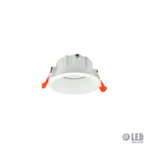 Collerette ronde - ELF117 - O100 - blanc