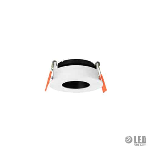 Collerette ronde - ELF135 - O80 - blanc