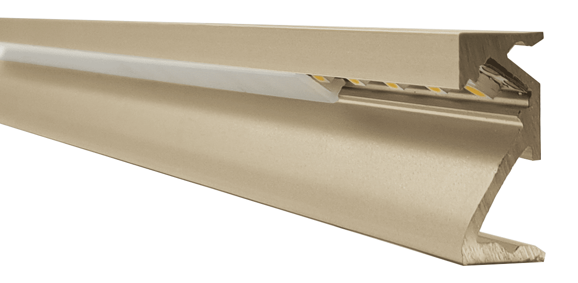 Profil alu latéral slim - A2500S-ENC - 200CM - enc