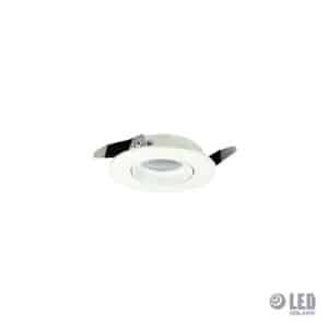 Collerette ronde - ELF123 - O95 - blanc