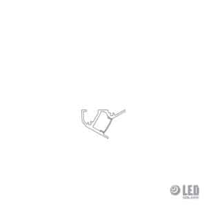 Profil illumination indirect AC7100 - 200CM - gris